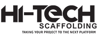 Hi-Tech Scaffolding Sticky Logo